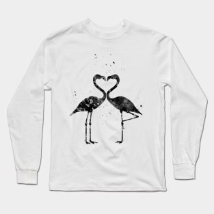 Flamingos in Love Long Sleeve T-Shirt